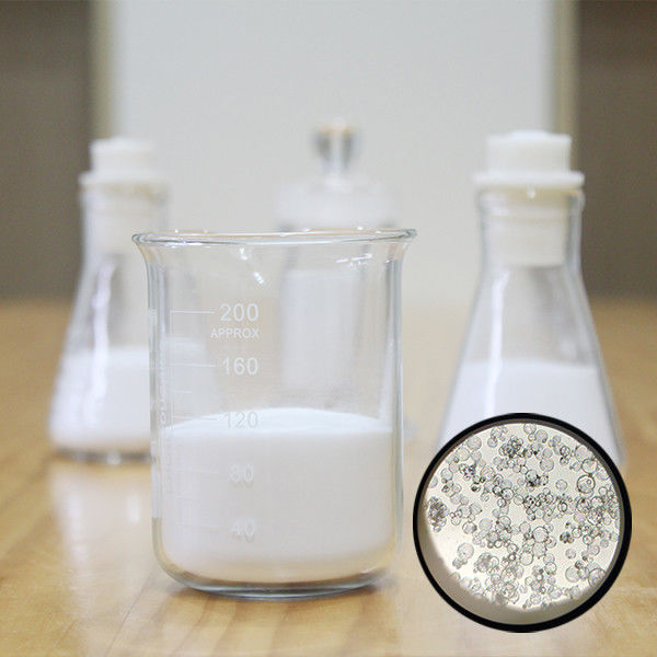 Microbilles de verre Sphères de verre creuses avec une résistance à la température jusqu'à 600°C, une résistance chimique et une forme sphérique